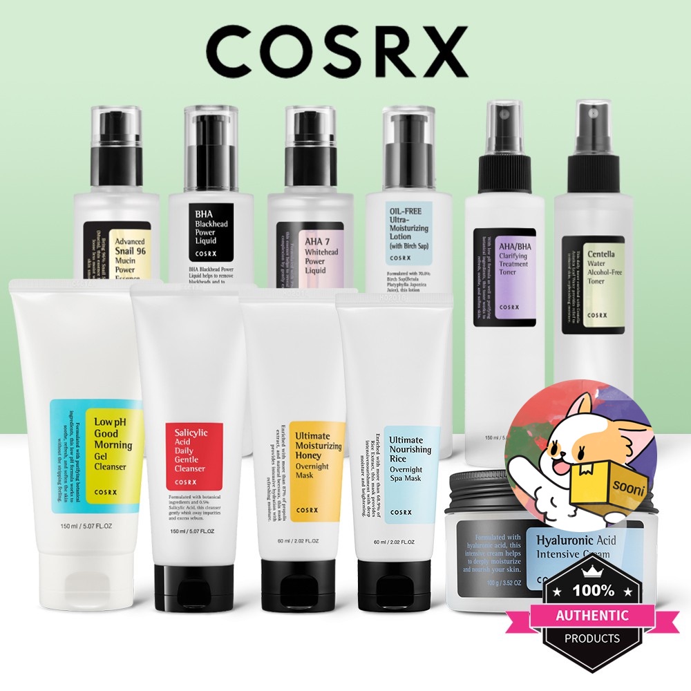 (Hàng Mới Về) Dung Dịch Hỗ Trợ Giảm Mụn Đầu Đen Cosrx Aha / Bha