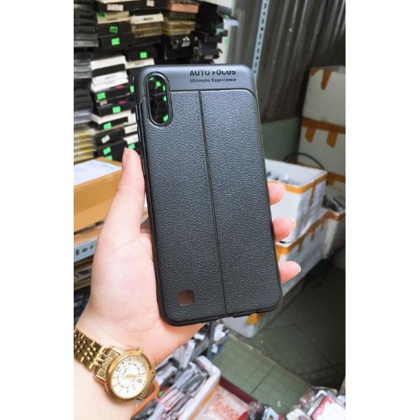 Ốp lưng dẻo Galaxy A10/ A105F 2019 vân da Auto focus