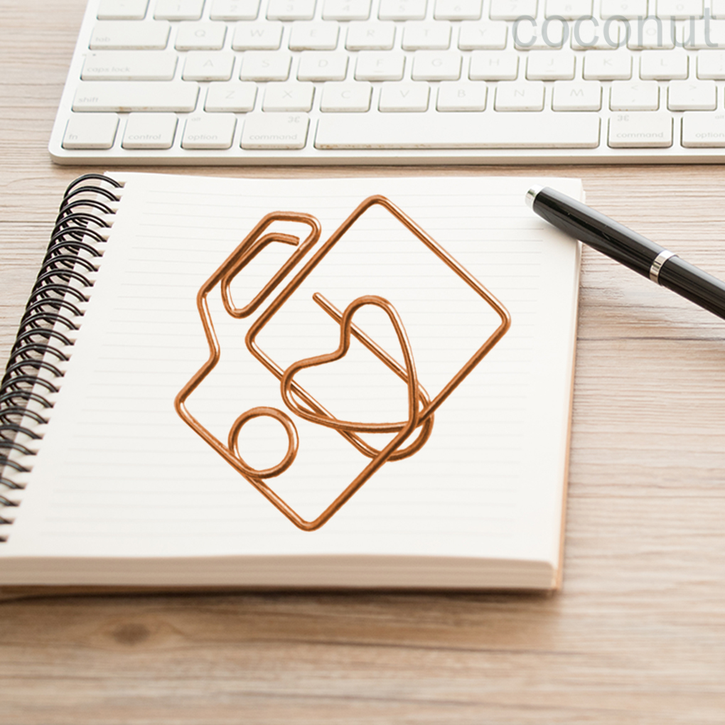 Kẹp Giấy Bằng Kim Loại Họa Tiết Hoạt Hình Dễ Thương