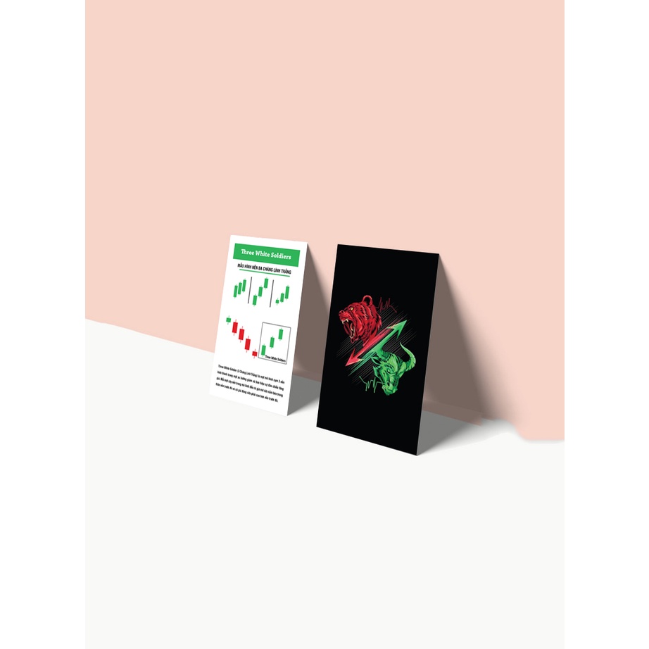 Bộ bài giao dịch - Flashcard tài chính - Thẻ Bài Nến Mô Hình Đảo Chiều