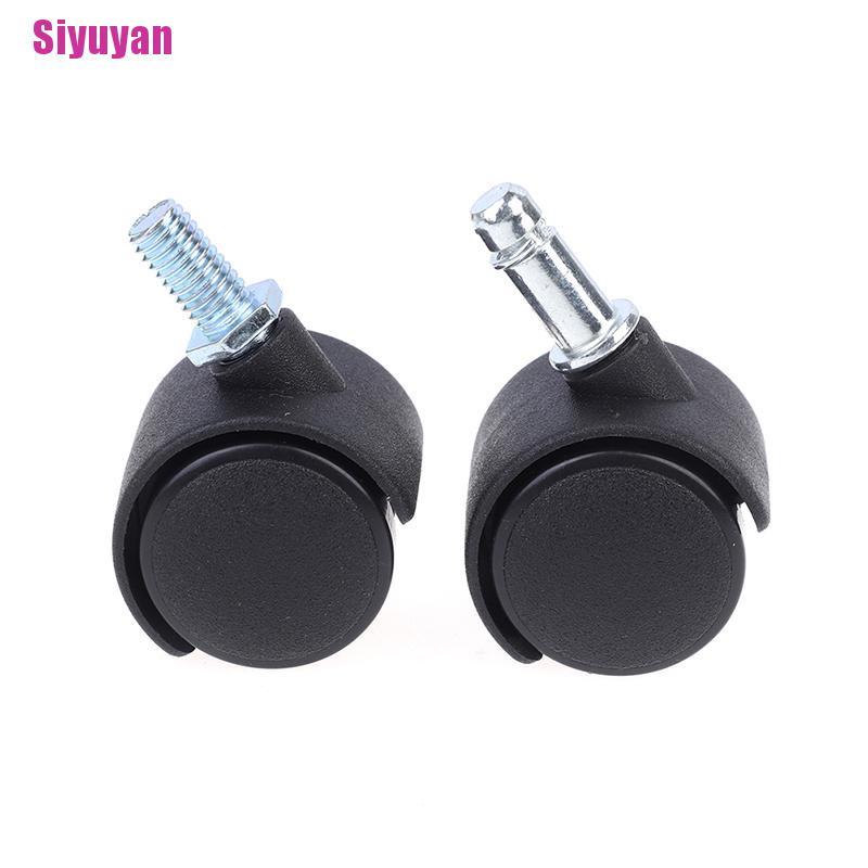 Set 4 Bánh Xe 30mm Thay Thế Cho Ghế Xoay | BigBuy360 - bigbuy360.vn