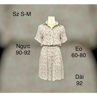 Đầm hoa đỏ nhiều mẫu