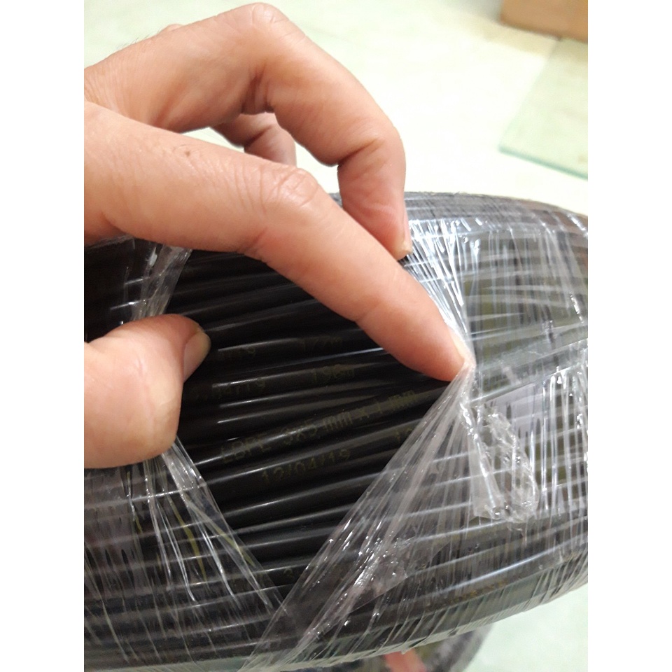 Thanh lý cuộn 200m Dây PE 5x 3mm ( màu đen)dùng cắm que nhỏ giọt