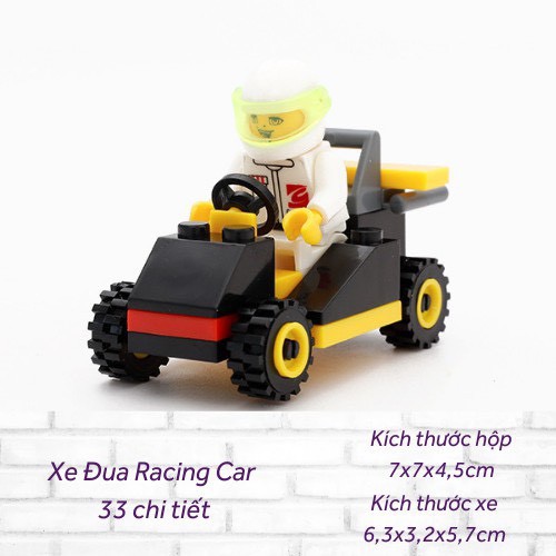 Đồ Chơi lego xếp hình xe các loại cho bé - Giao Hình Ngẫu Nhiên
