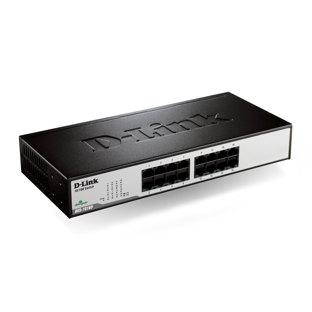 [Mã 154ELSALE2 giảm 7% đơn 300K] Hub D-Link 16 cổng DES 1016D