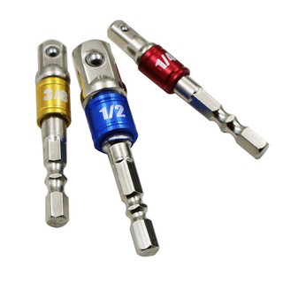 Khớp chuyển lục giác 6.35 sang đầu vuông 1/4 1/2 3/8