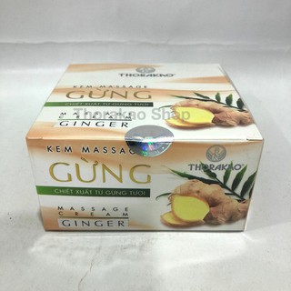 Kem Massage GỪNG giảm mỡ Thorakao 200g