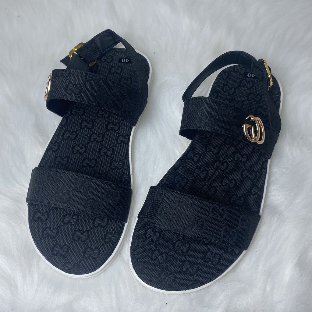 ⚡TOP BÁN CHẠY⚡ Dép nam nữ SANDAL quai ngang dù siêu đẹp