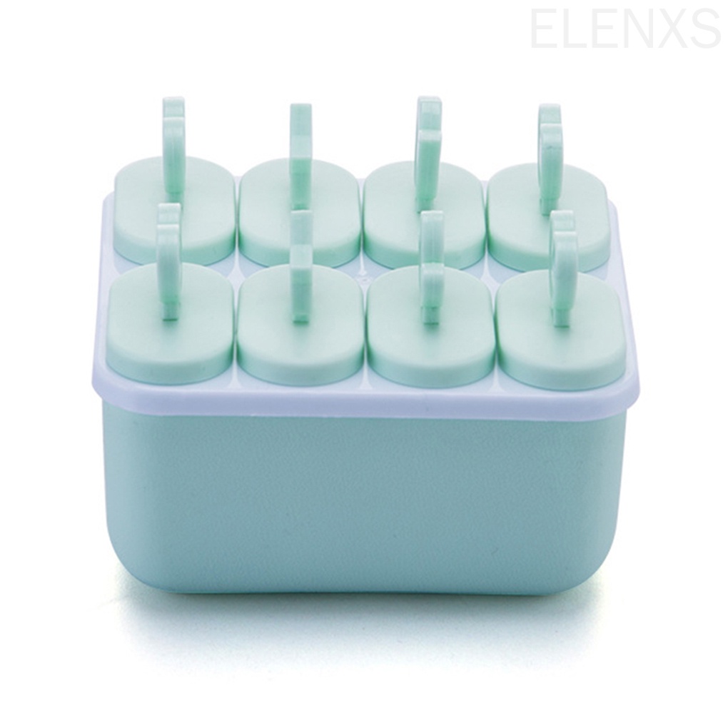 Khuôn làm kem que 8 ngăn tiện dụng