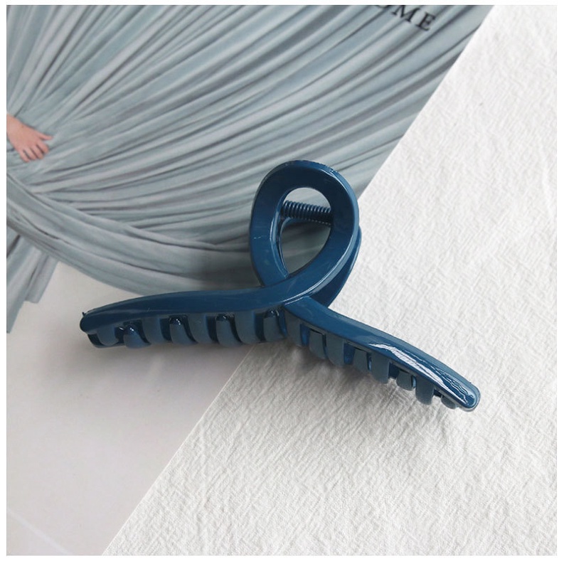 Kẹp Tóc Càng Cua Kiểu Đuôi Cá Nhiều Màu Sắc Phong Cách Retro Hàn Quốc Dành Cho Nữ