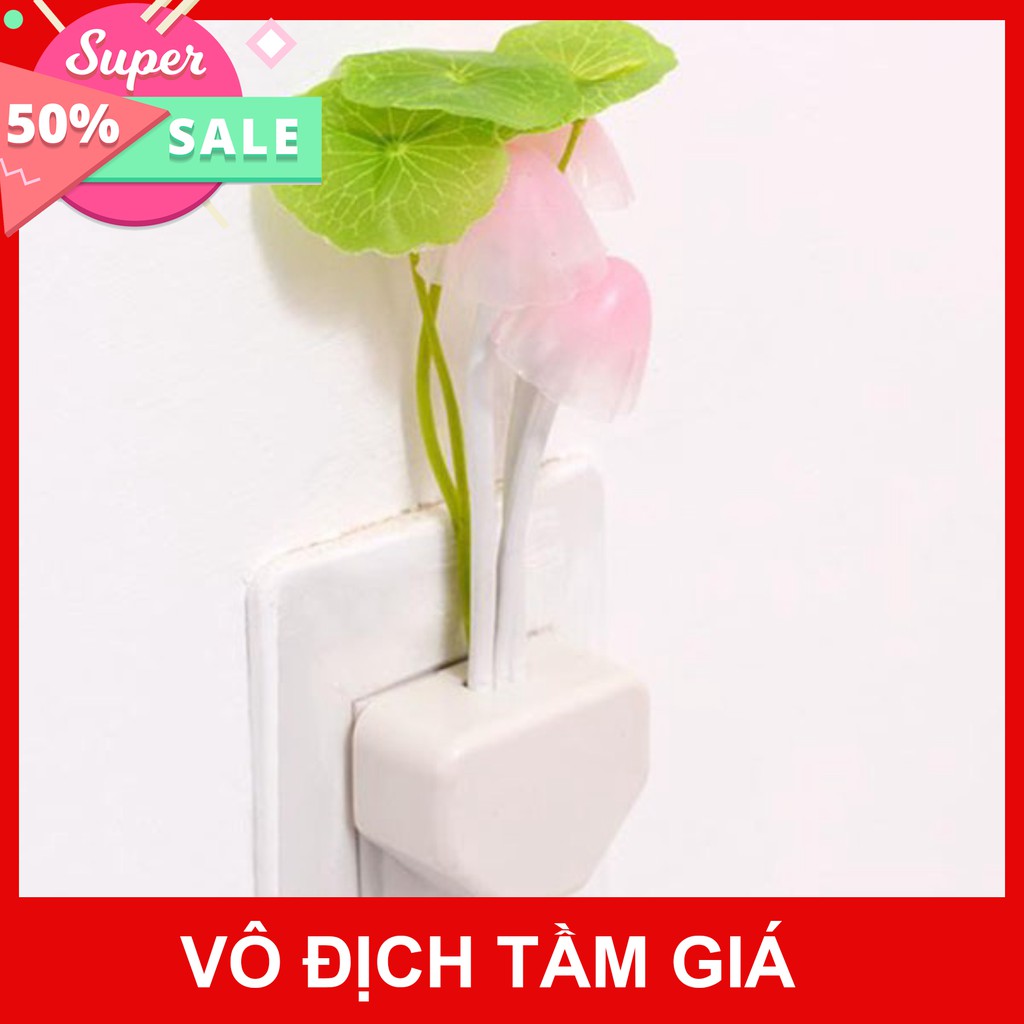 ĐÈN NGỦ CẢM ỨNG NGÀY TẮT TỐI BÂT HÌNH NẤM  giảm giá 50% mua ngay nhanh tay