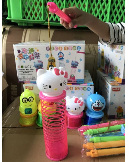 Lòng đèn lo xo đèn Led kèm pin