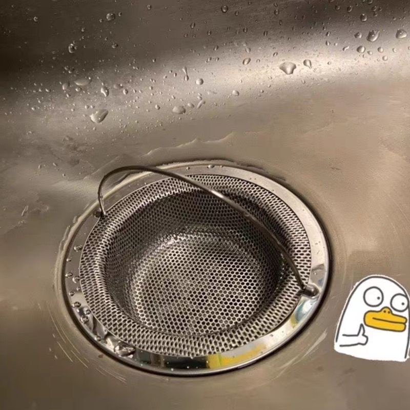 Lọc rác bồn rửa chén bát Inox SOUTH LR07 có quai xách loại dày cải tiến
