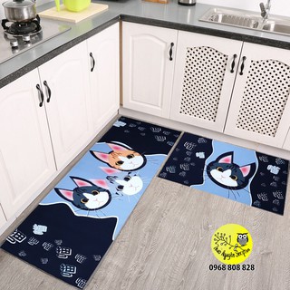 Set thảm nhà bếp siêu xinh 3D