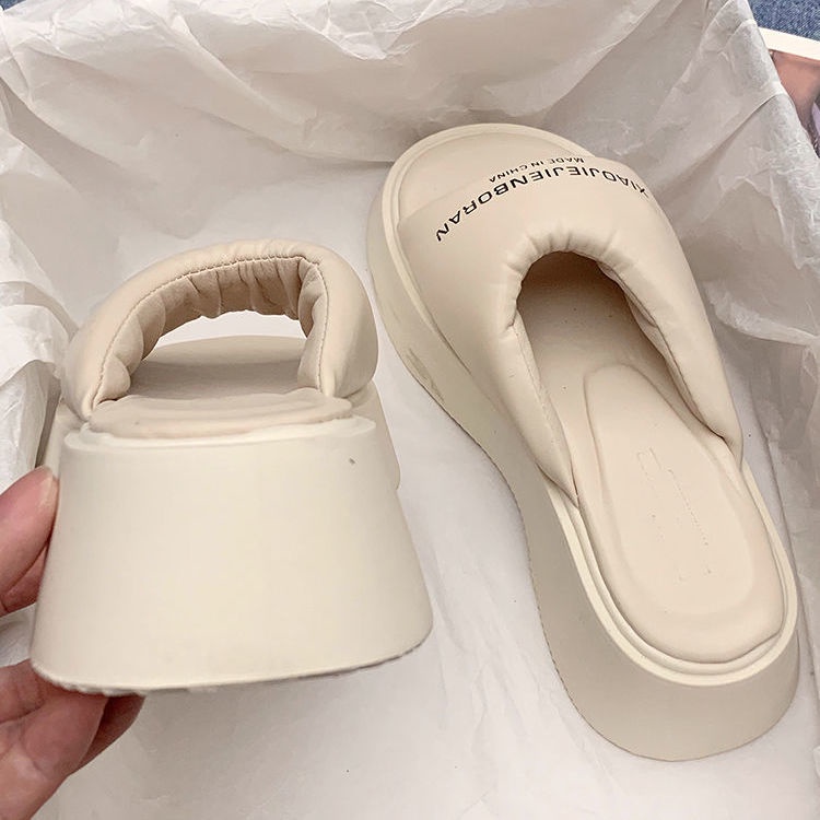 Dép sandal đế dày thời trang mùa hè kiểu dáng mới dễ phối đồ