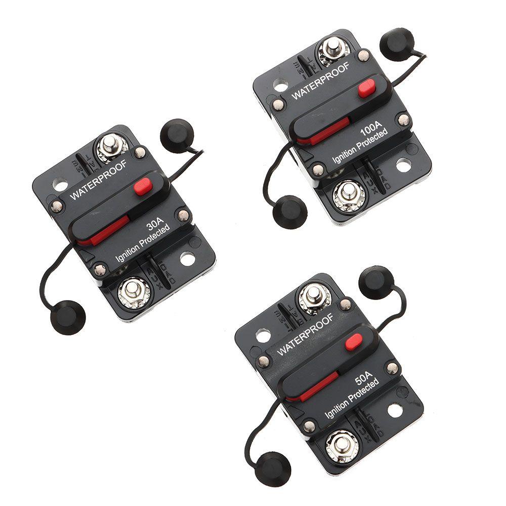 Cầu Dao 12V-48V DC Không Thấm Nước Chuyên Dụng Cho Xe Hơi