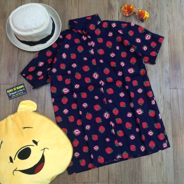 Áo trái cây trái dâu ( hình thật) | BigBuy360 - bigbuy360.vn