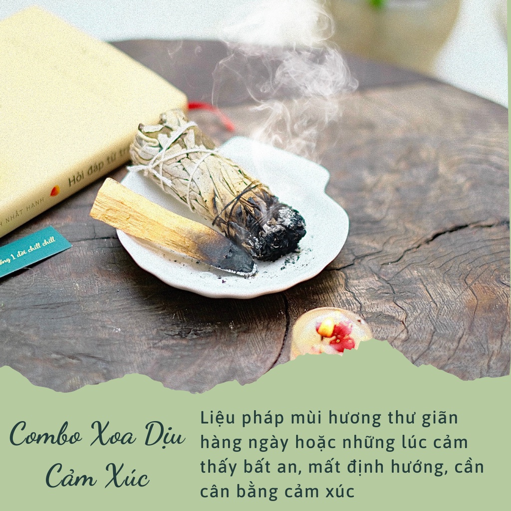 Combo Xoa Dịu Cảm Xúc & Thanh Tẩy Năng Lượng  - The Chilling Home