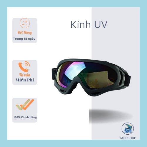 Kính Chống Bụi, Chống Tia UV400 Dành Cho Phượt Thủ