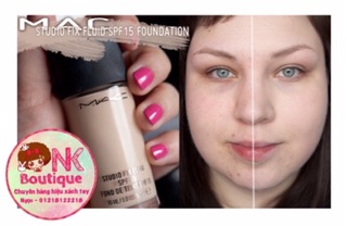 Kem nền MAC Studio Fix Fluid foundation SPF 15
