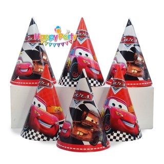 ( 9 MẪU ) Set 6 nón sinh nhật cho bé trai