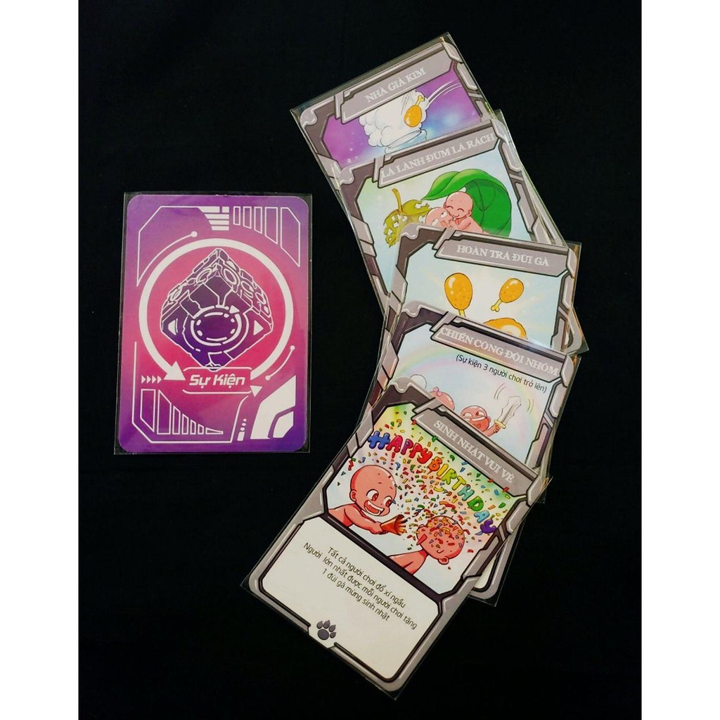 Sleeves bọc bài board game Lớp học Mật ngữ - Siêu Thú Ngân Hà BoardgameVN