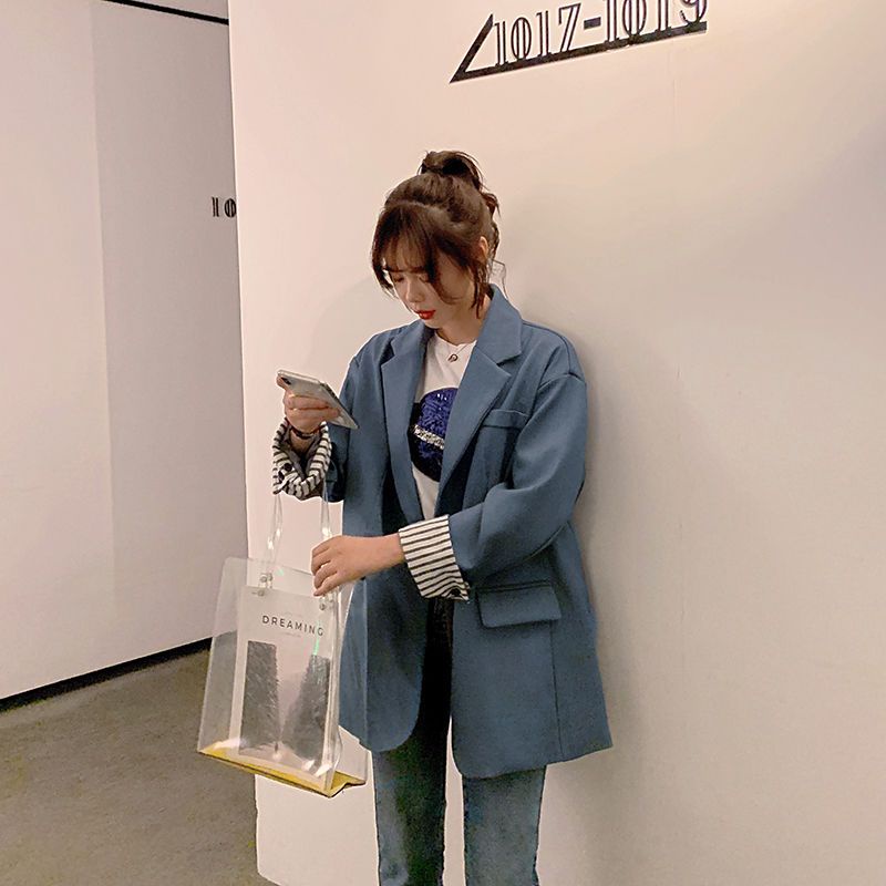 Áo Khoác Thời Trang Mùa Thu 2022 Phong Cách Hàn Quốc Cho Nữ