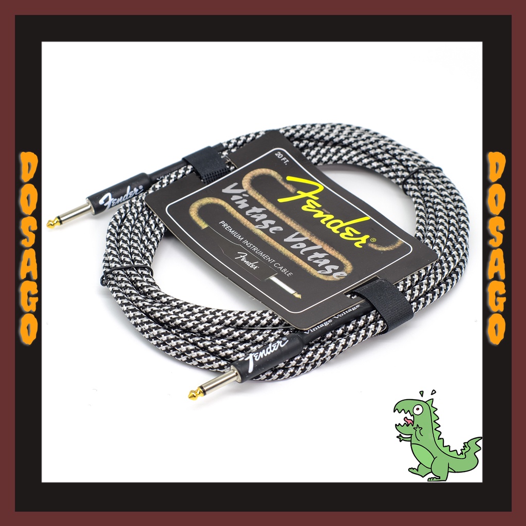 Dây Line Jack Guitar 6 ly Fender dài 3 Mét và 6 Mét