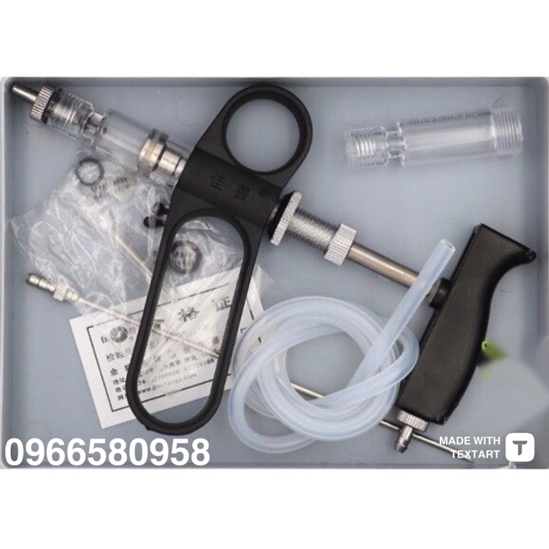 Xilanh tự động tiêm cho gia cầm hoặc gia súc, xilanh ống thuỷ từ 0.2-2ml