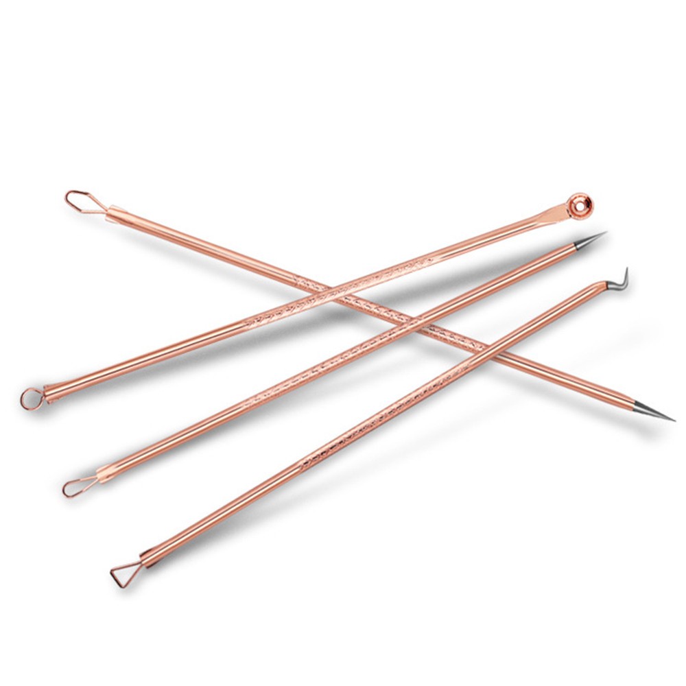 [Hàng mới về] Set 4 dụng cụ làm sạch mụn đầu đen Bright tiện dụng sử dụng tại nhà