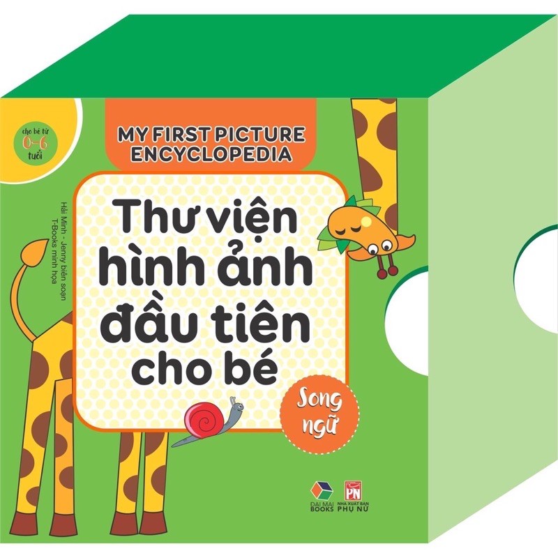 Đồ chơi-Thư viện hình ảnh đầu tiên cho bé từ 0-6 tuổi - Song Ngữ Việt Anh