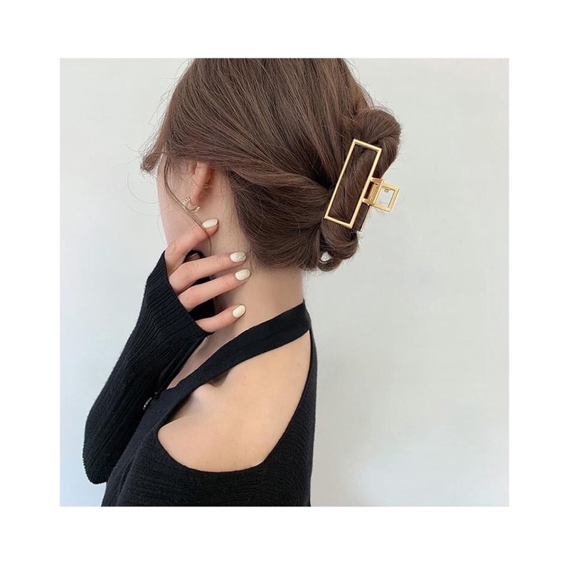 Kẹp Tóc Kim Loại Hàn Quốc Cỡ Lớn Hottrend 2022 Kẹp Càng Cua Cute Cặp Tóc Xinh Xắn Dành Cho Nữ