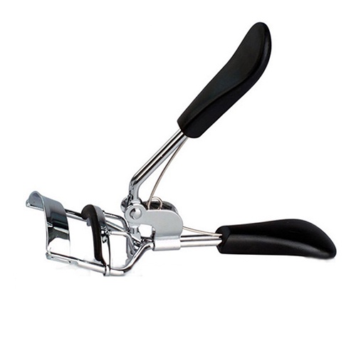 [Hàng mới về] Dụng cụ bấm cong lông mi thiết kế nhỏ gọn màu đen làm đẹp tiện lợi dành cho phái nữ