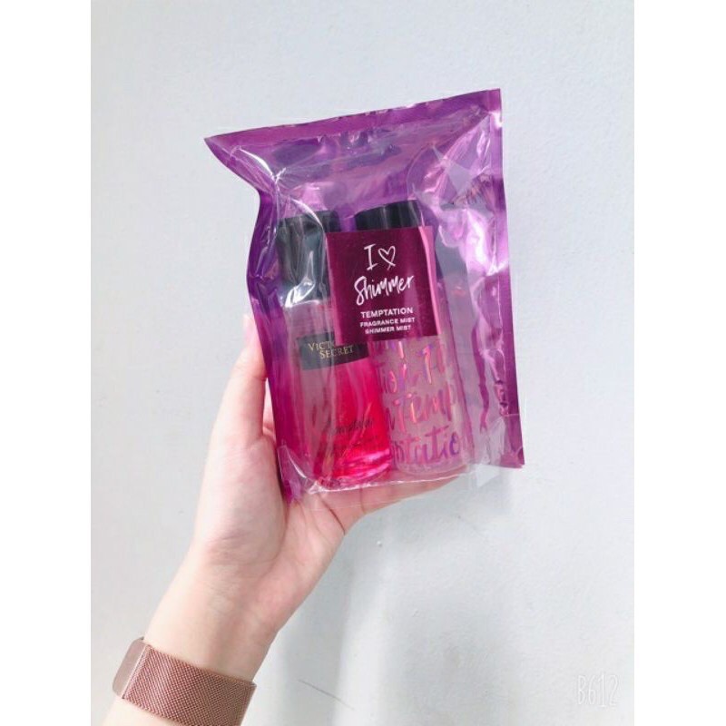 Set xịt thơm body Victoria’s Secret I Simmer mẫu mới