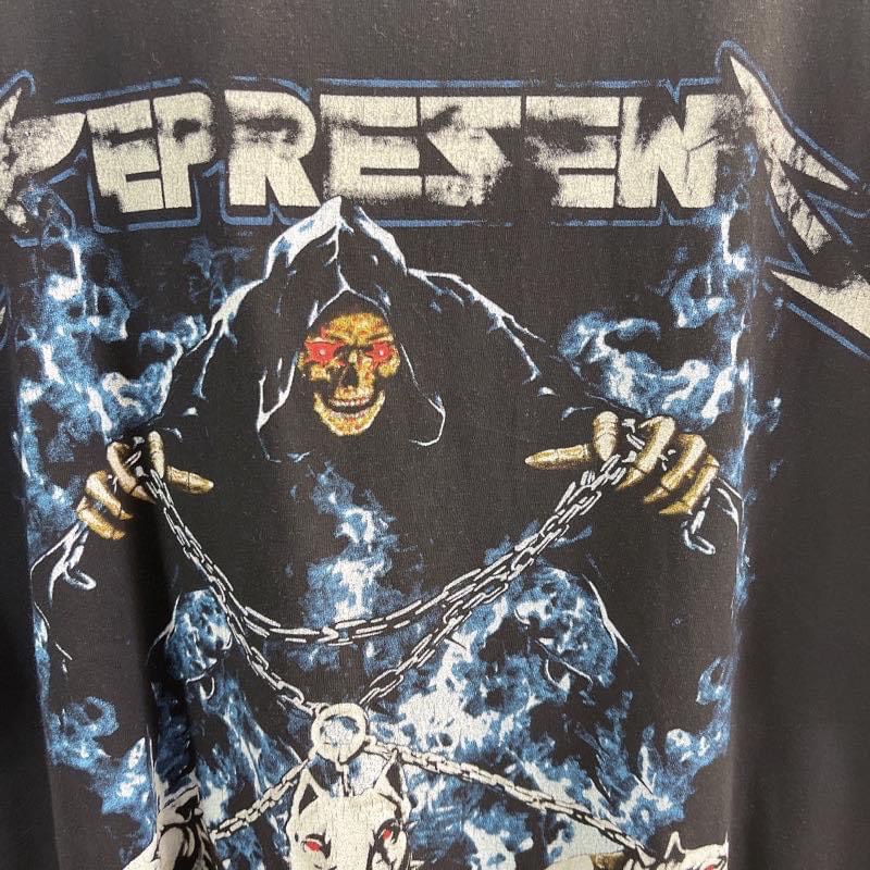 Áo Tee REPRESENT Your Times Up Vintage Black T-Shirt, Áo thun REPRESENT