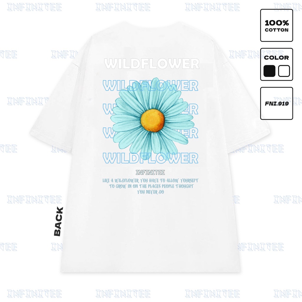 Áo thun INFINITEE Fni0919, Thun 100% Cotton - form rộng Unisex.