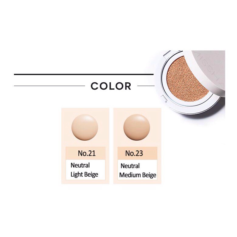 Phấn Nước Missha Magic Cushion Cover Lasting (Mẫu Mới 2018)