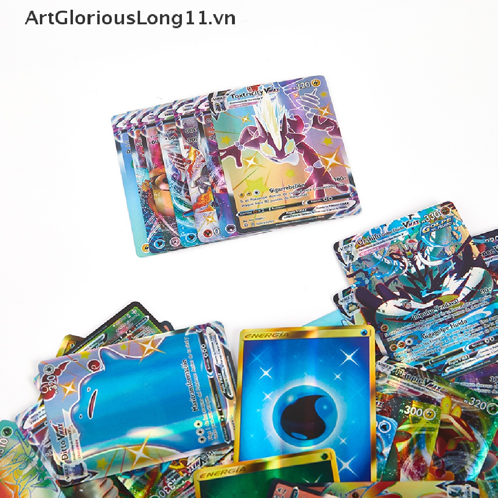 Bộ Thẻ Bài Pokemon GX VMAX Huấn Luyện Năng Lượng Ba Chiều