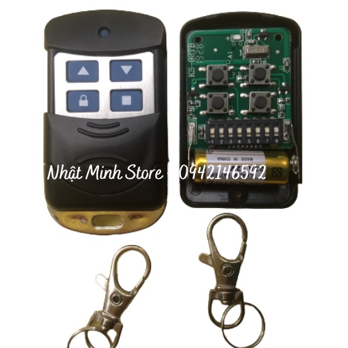 Điều Khiển Cửa Cuốn Mã Gạt tần số 433