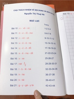 Vở Ôly Tập Viết Chữ