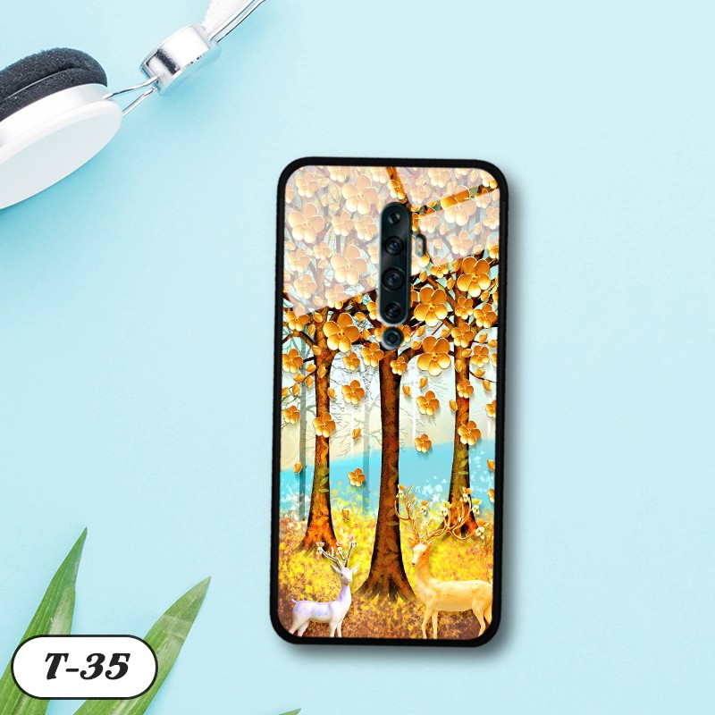 Ốp kính 3D Oppo Reno 2