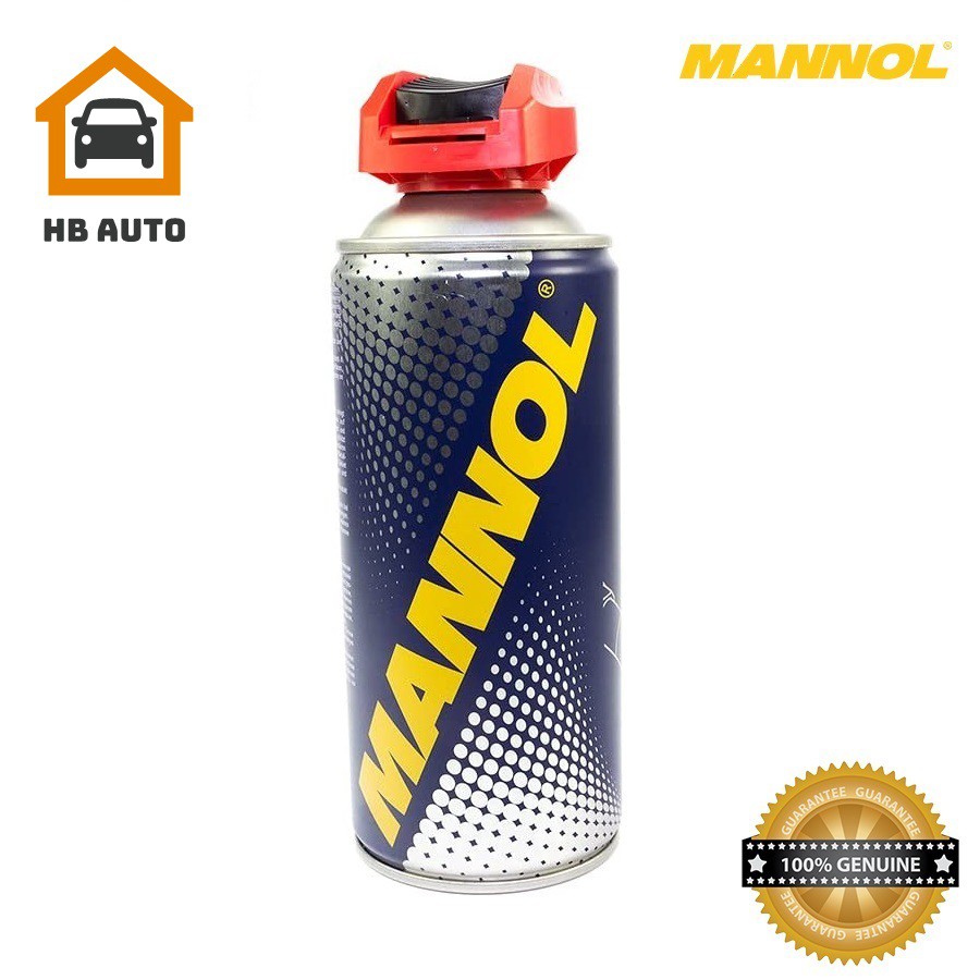 Dầu Bôi Trơn, Chống Gỉ, Bảo Vệ Kim Loại, Đa Năng MANNOL 9892 M-40 Lubricant (smart) 400ML Multifunction Lubricant