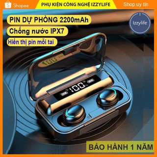[FOR ROCK FAN] Tai Nghe Bluetooth Amoi F9 PRO, tai nghe F9 Pro Bản quốc tế, Âm vực cực dầy, nghe nhạc 5  giờ, sạc 25 lần