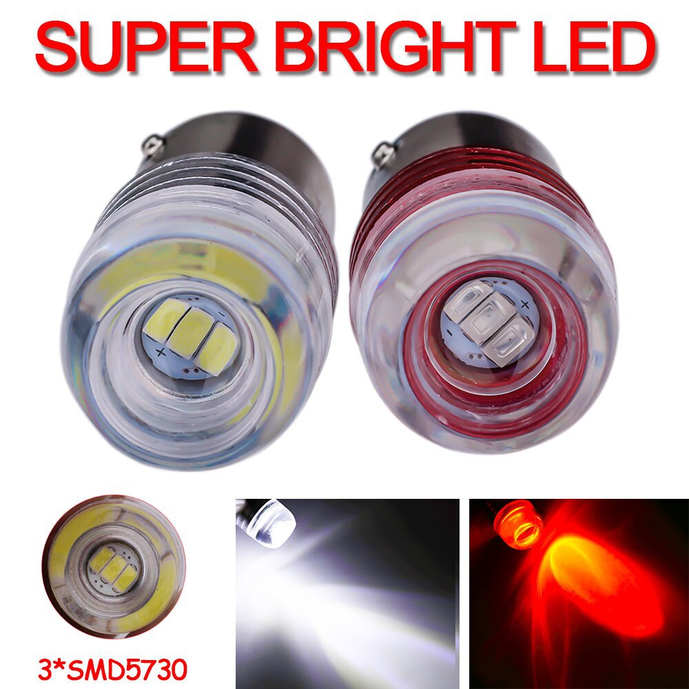 1 Đèn Led Tín Hiệu 1156 BA15S P21W 1157 BAY15D 5630 3 SMD DC 12V DC