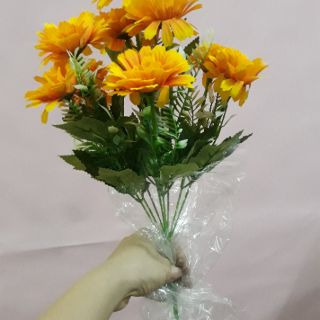 Hoa cúc giả mẫu mới hoa lụa khóm hoa trang trí