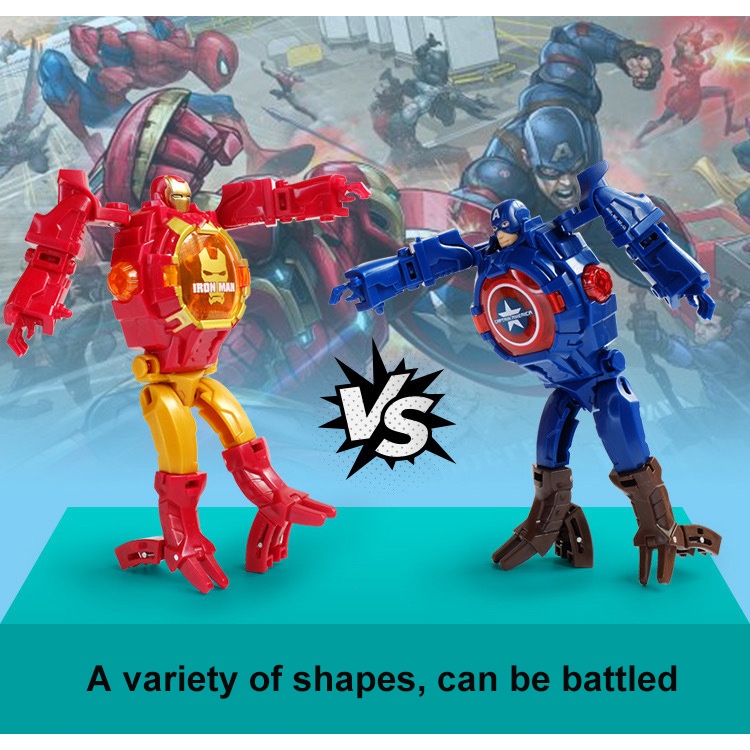 BP MART Mới Đồng Hồ Điện Tử 2 Trong 1 Hình Siêu Anh Hùng Cho Bé