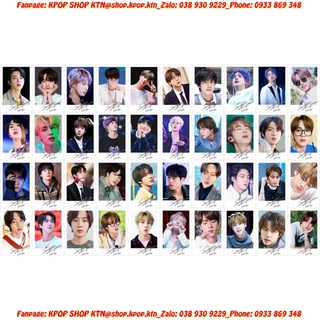 SÉT CARD CHỮ KÍ JIN BTS