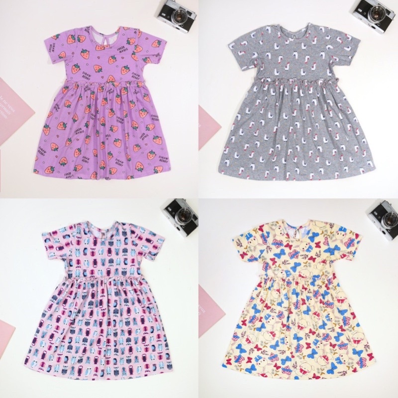 SALE váy ctoton bé gái litle me co giãn 4 chiều mềm sz9-11kg