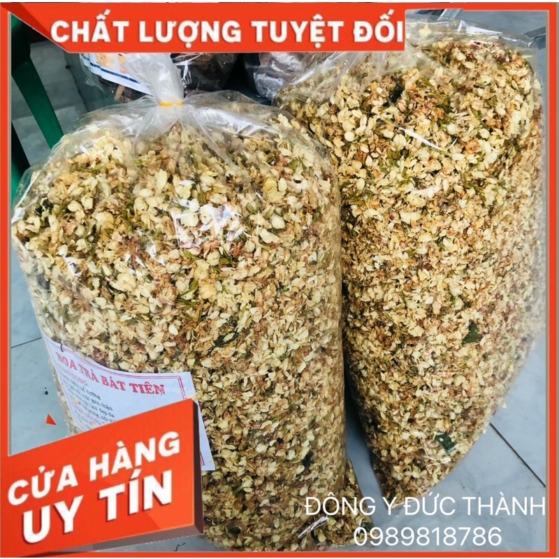 1kg Hoa nhài khô - Hoa lài khô thơm to đùng