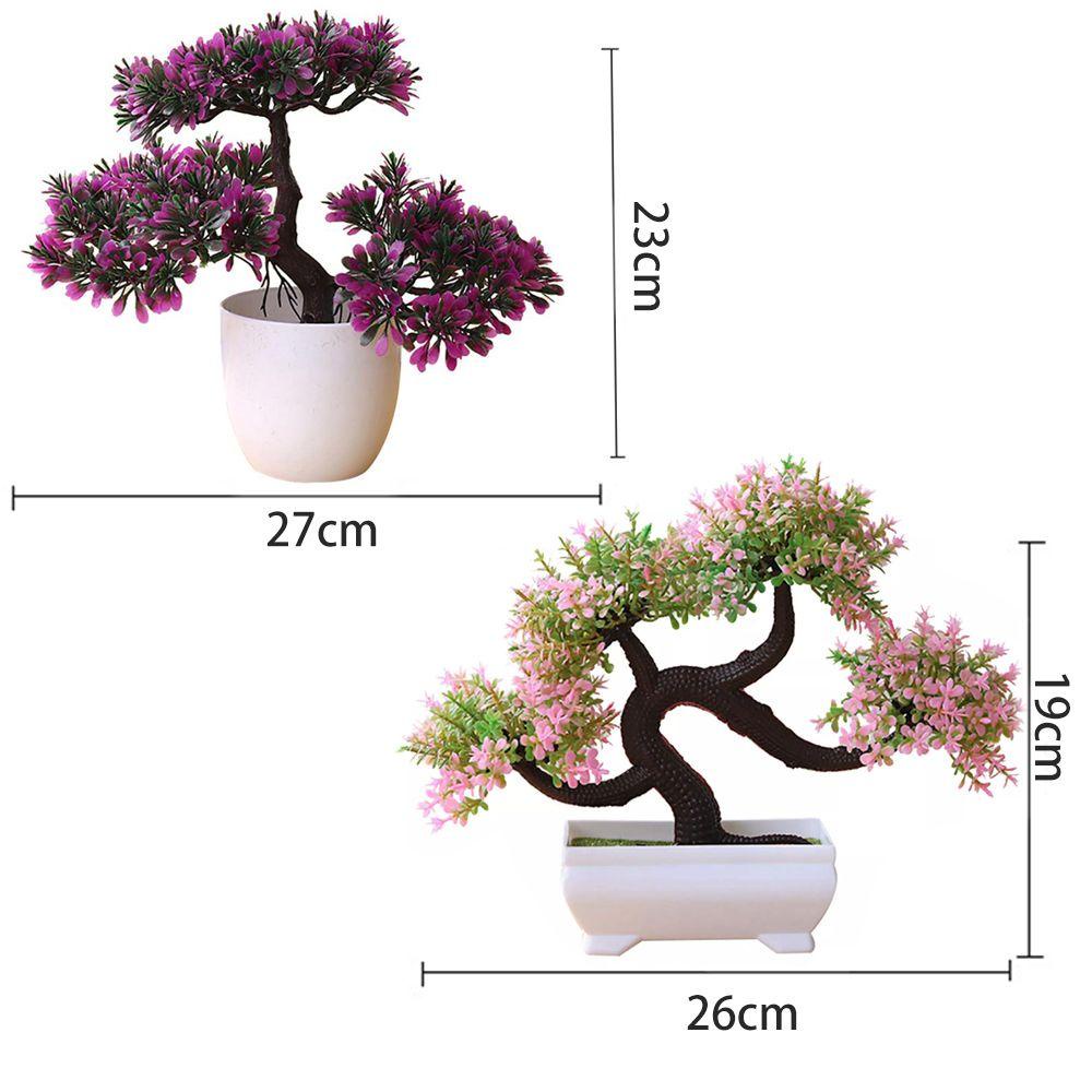 Chậu Cây Bonsai Giả Bằng Nhựa Dùng Trang Trí Nhà Cửa / Sân Vườn